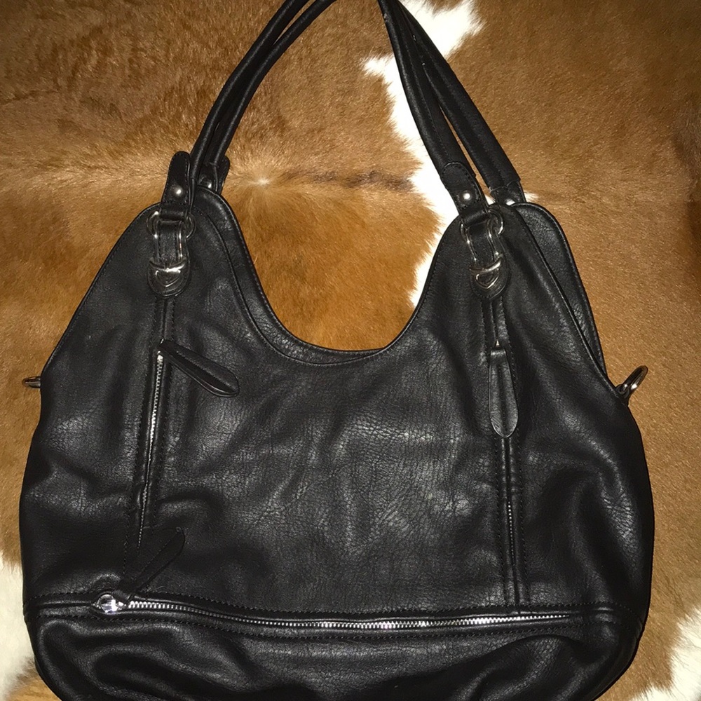 Black Leather Pocketbook